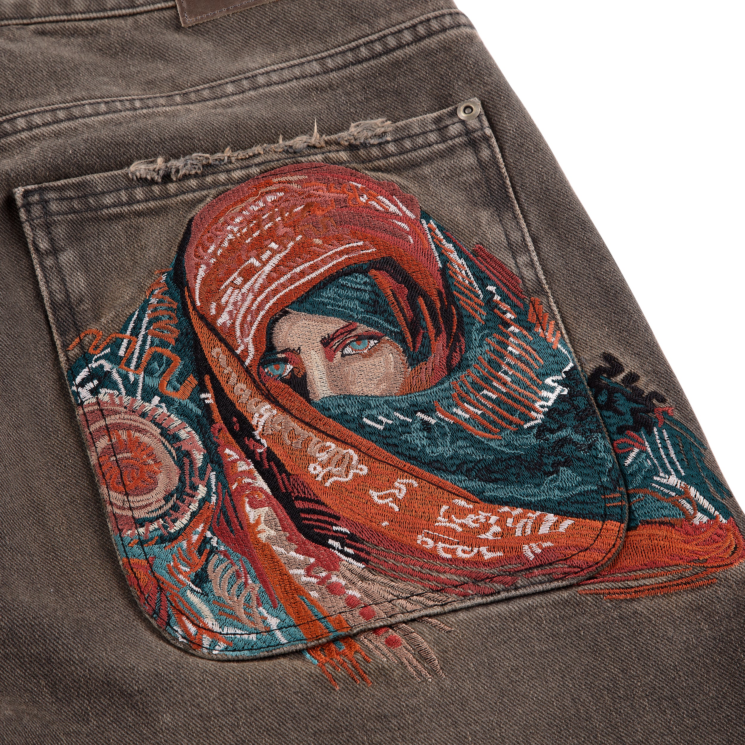 "yasmin v3" Jorts light brown - Image 3