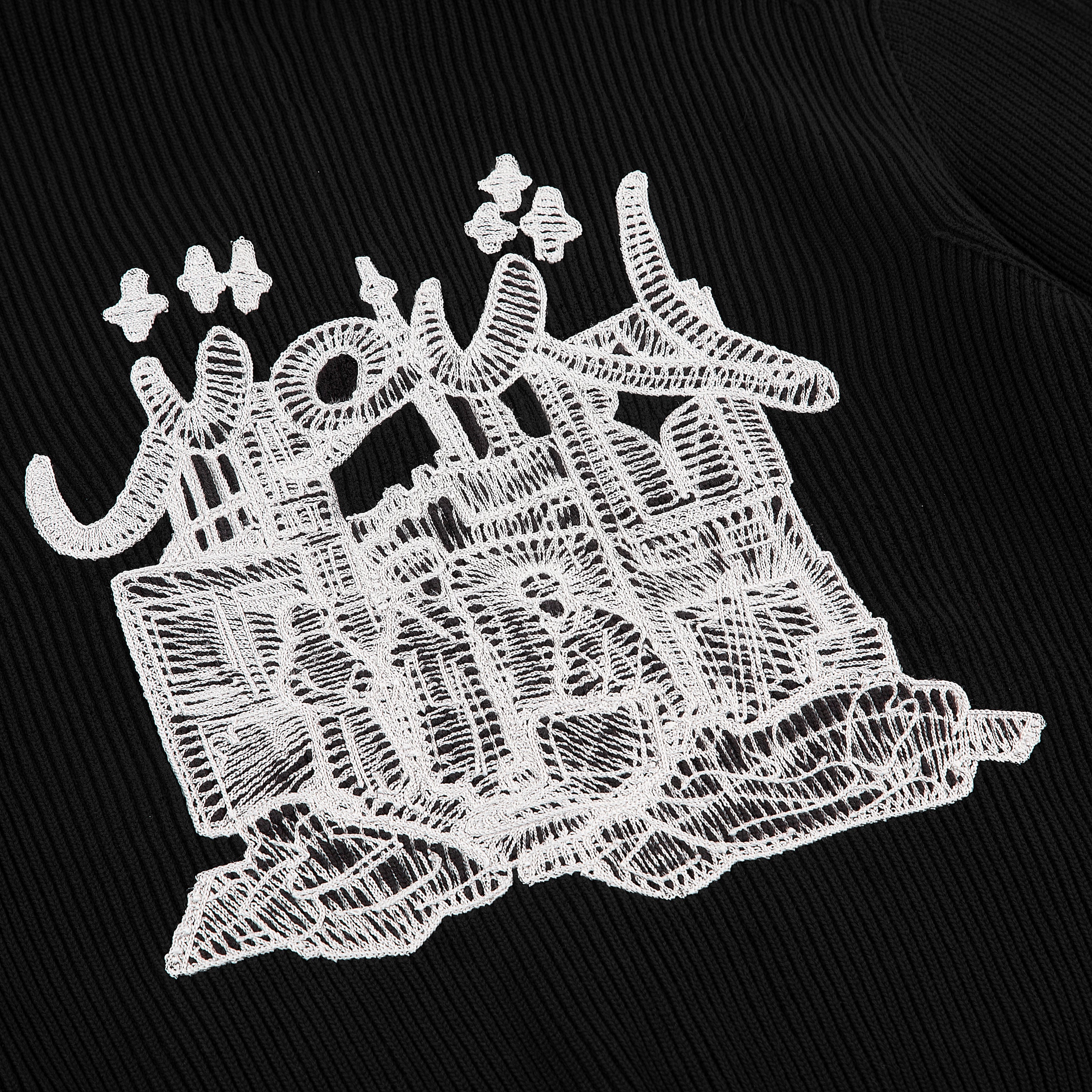 "yasmin v3" Zip Up knit black - Image 4