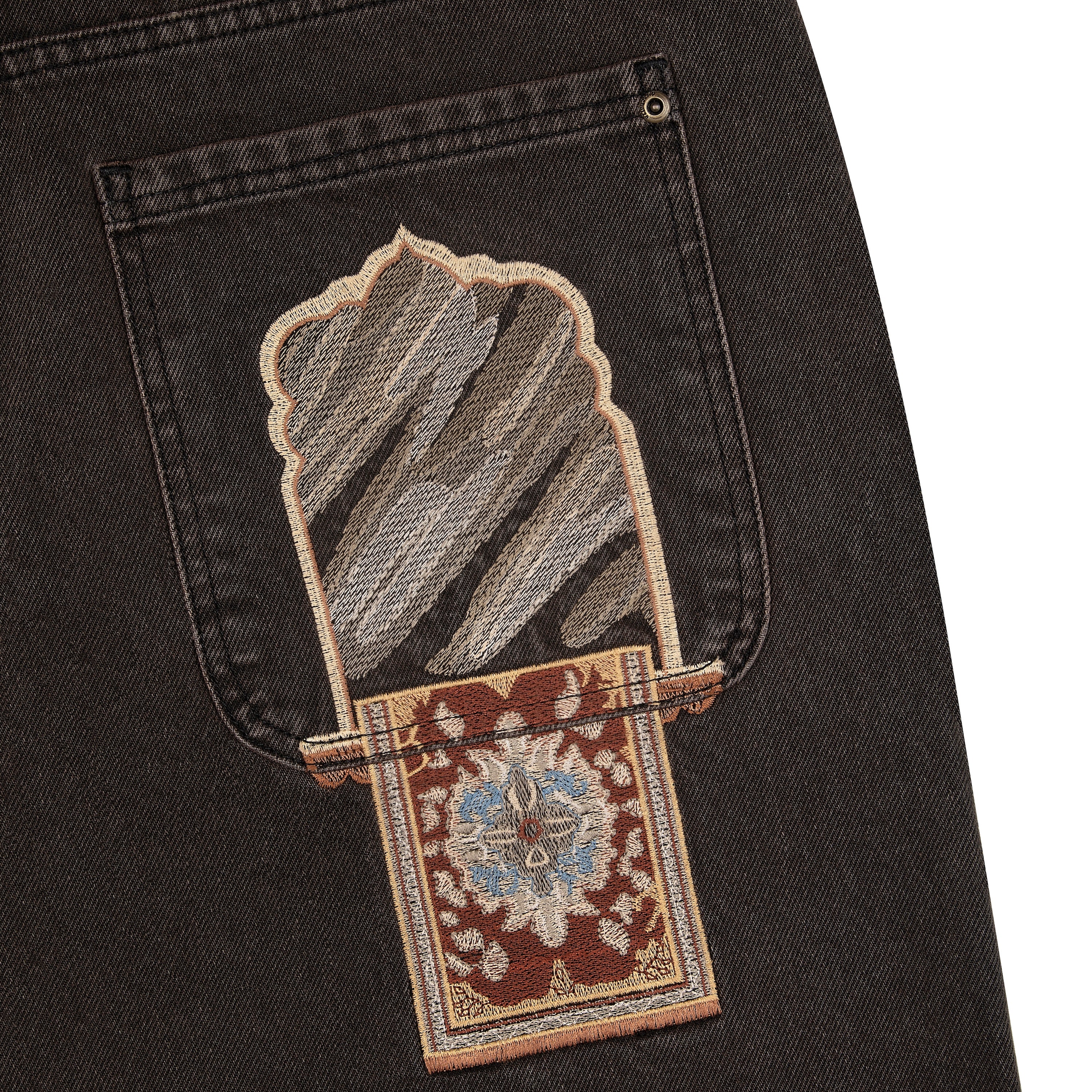 "yasmin v4" brown Denim - Image 10