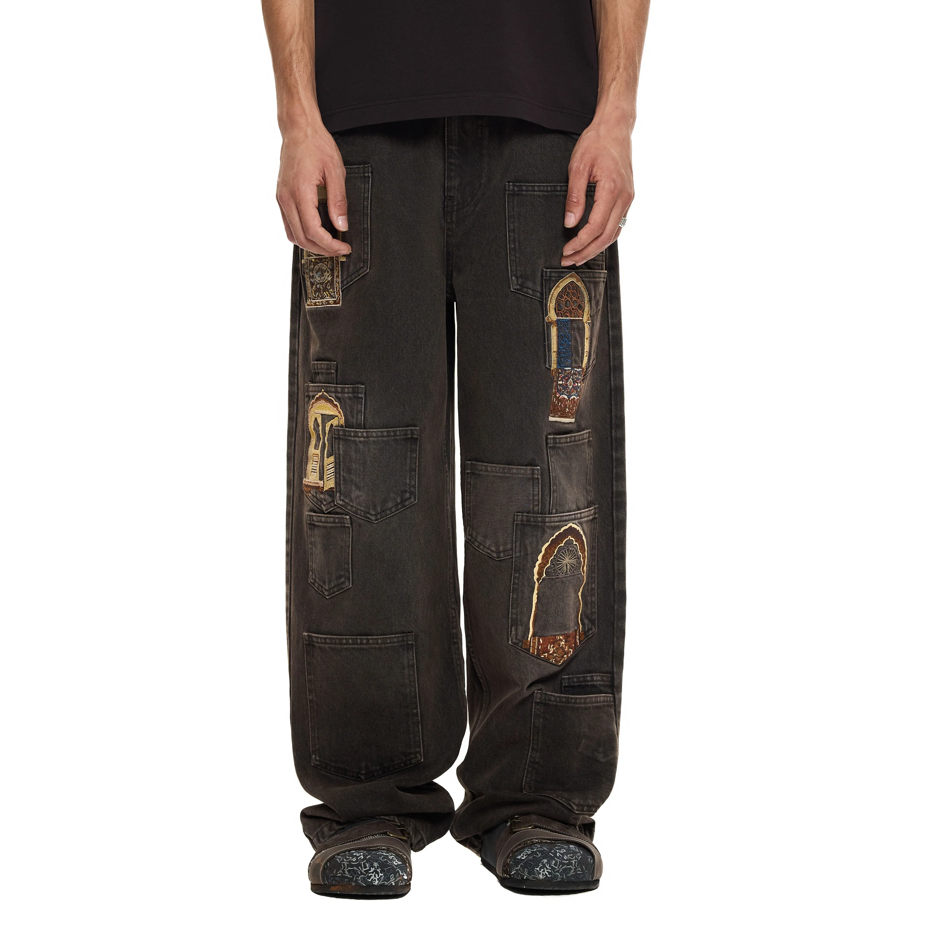 "yasmin v4" brown Denim - Image 13