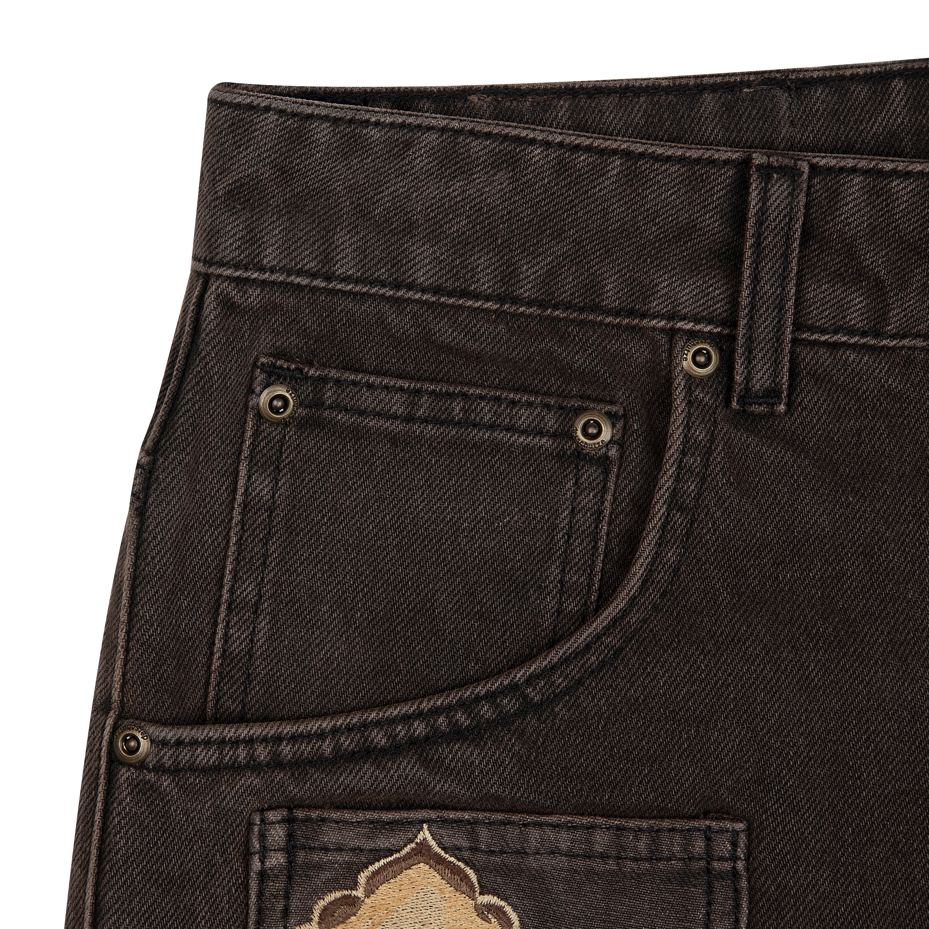 "yasmin v4" brown Denim - Image 3