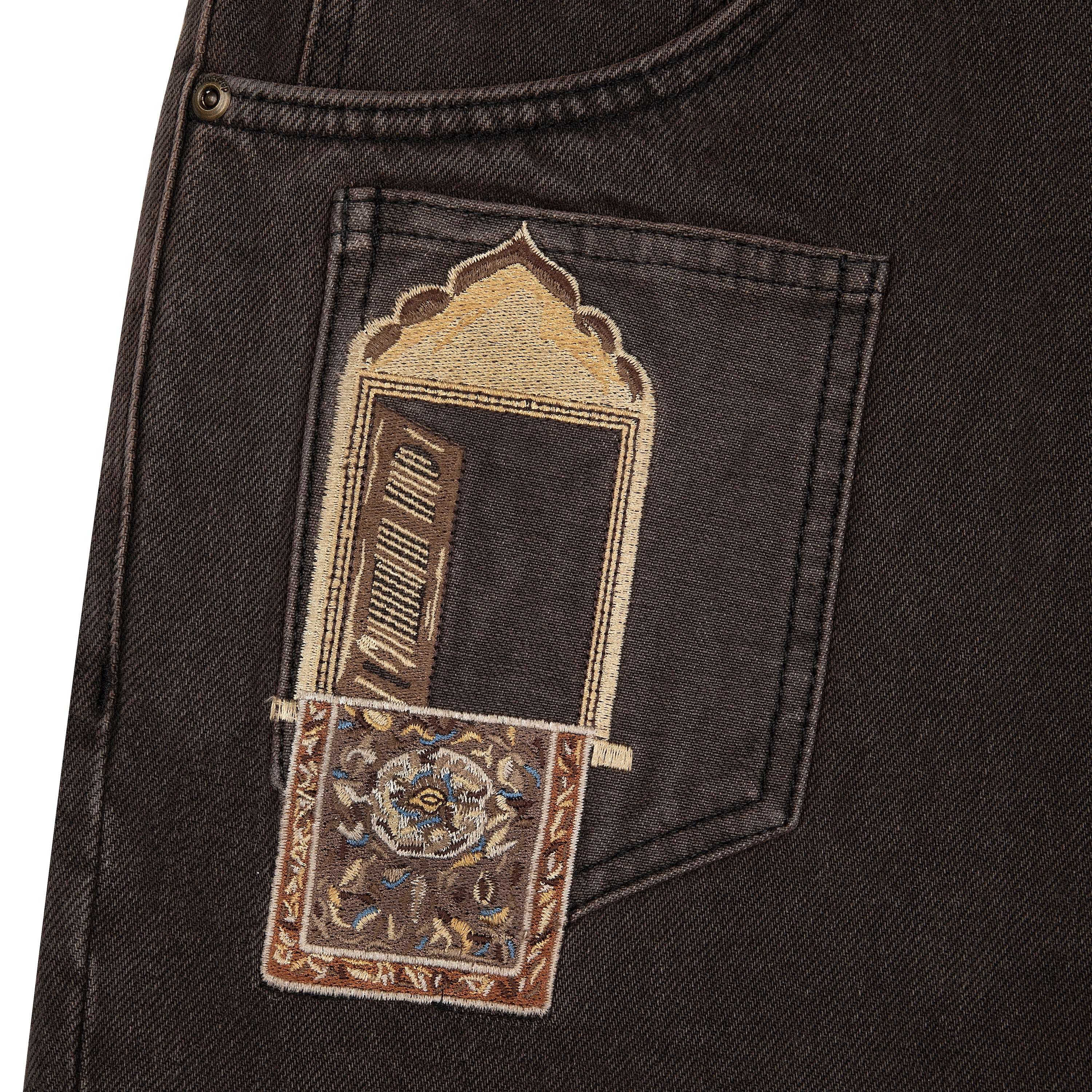 "yasmin v4" brown Denim - Image 4