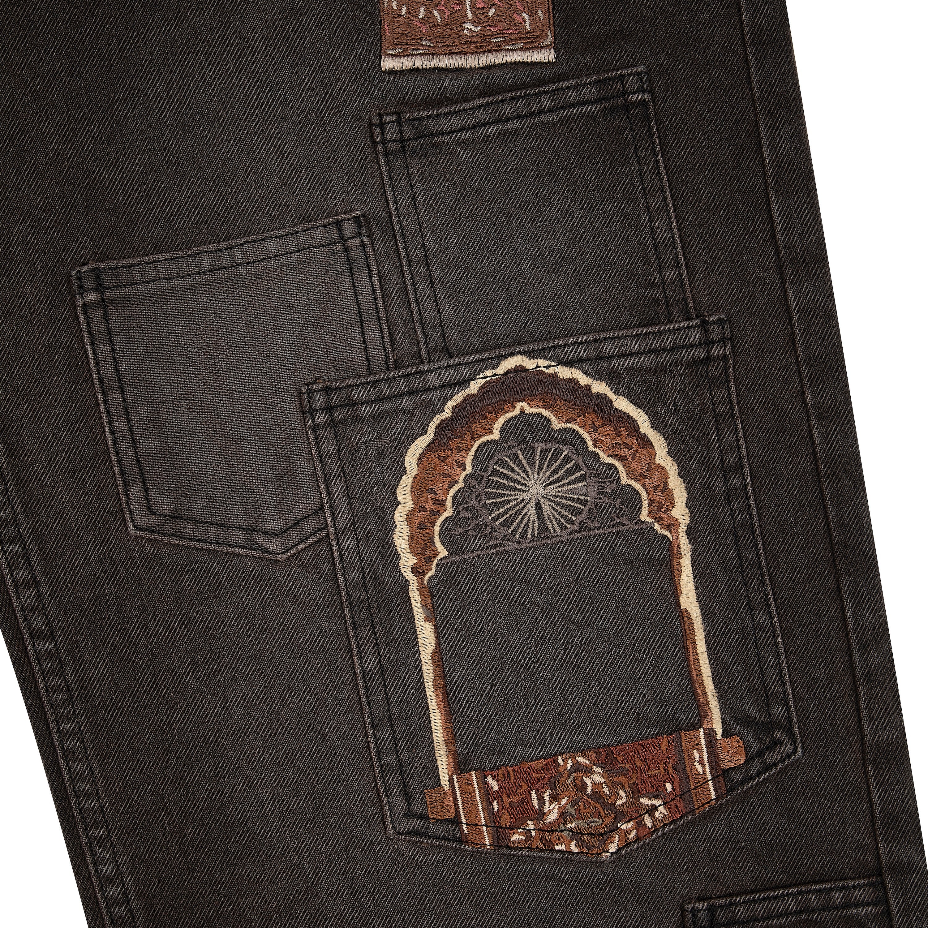 "yasmin v4" brown Denim - Image 8