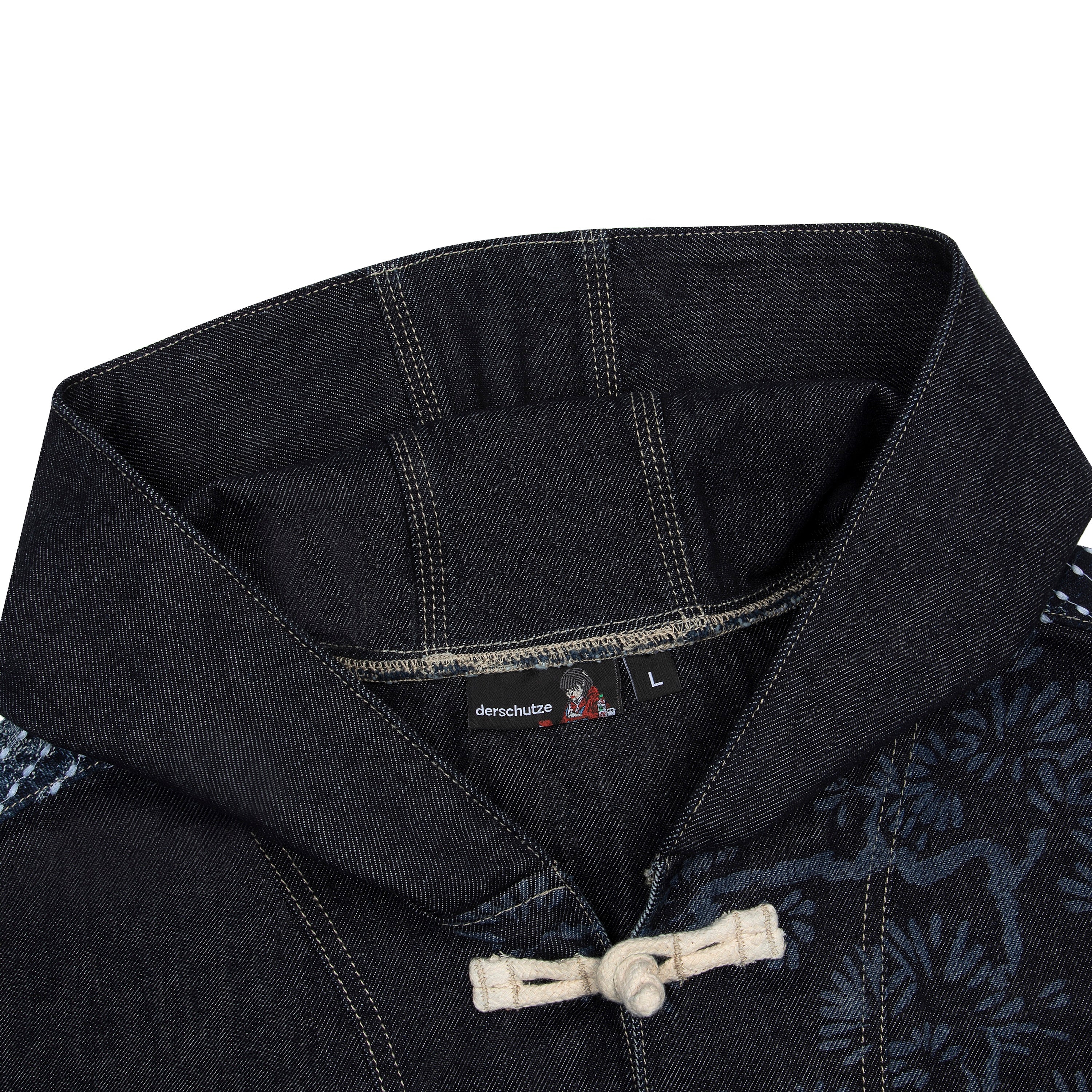 PREORDER "yasmin v4" Denim thobe - Image 3