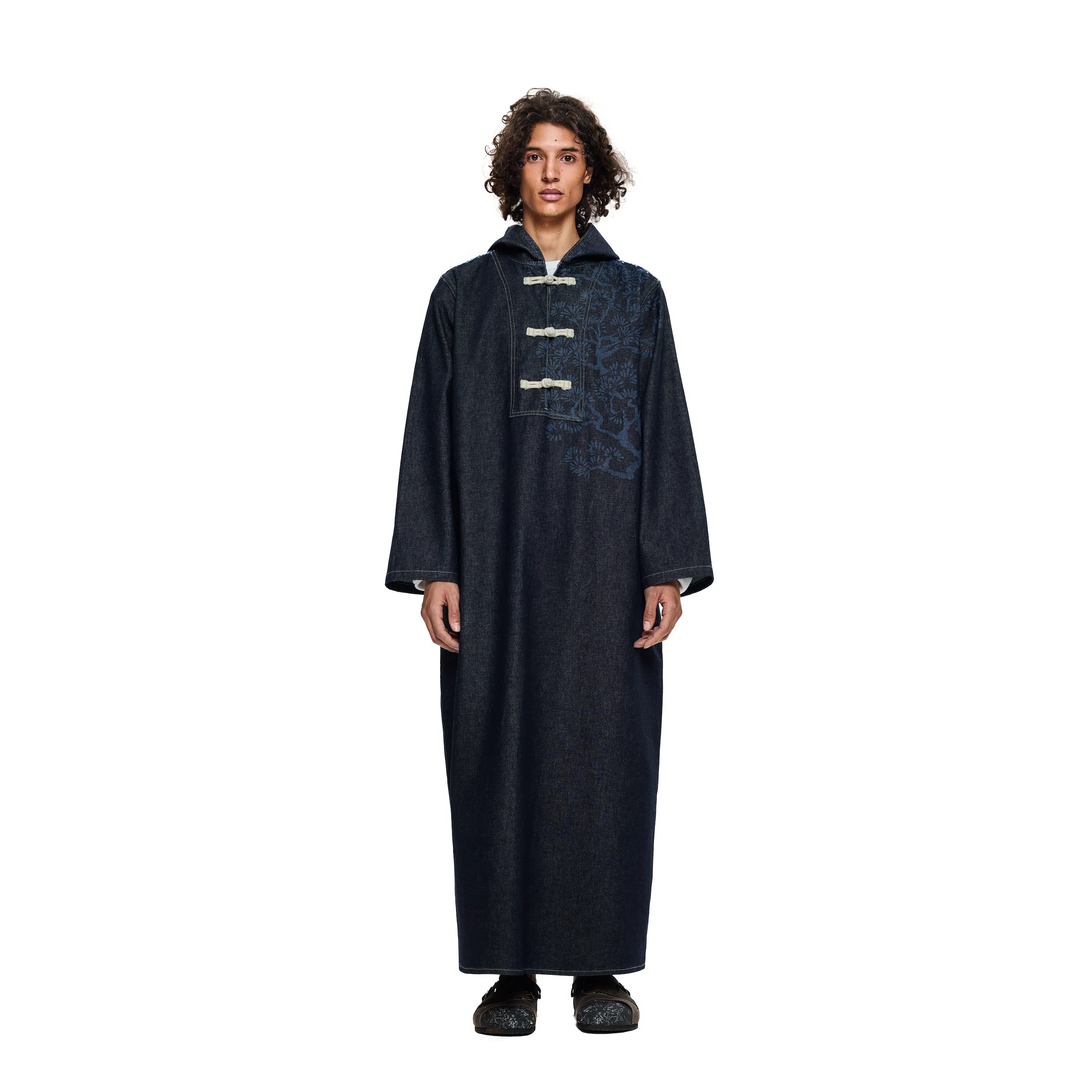 PREORDER "yasmin v4" Denim thobe - Image 7