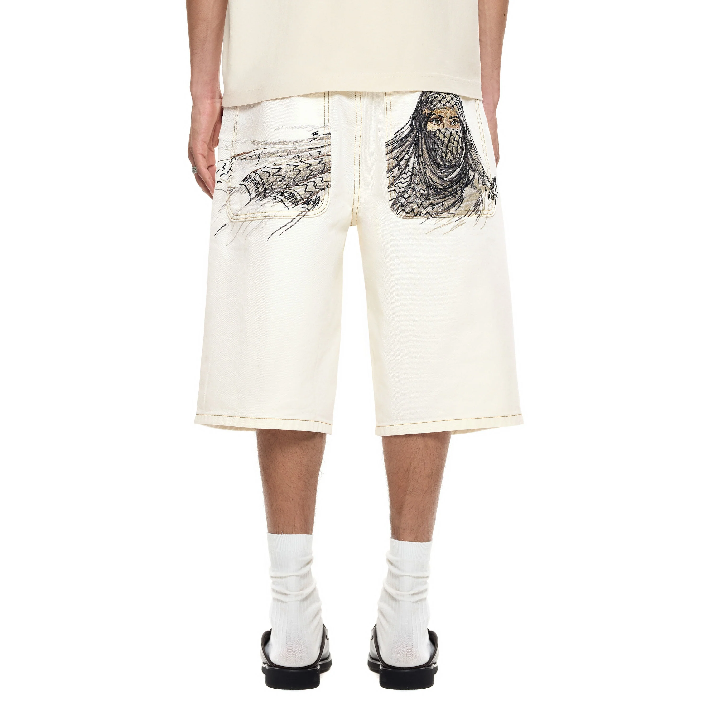 "yasmin v4" Jorts - Image 9