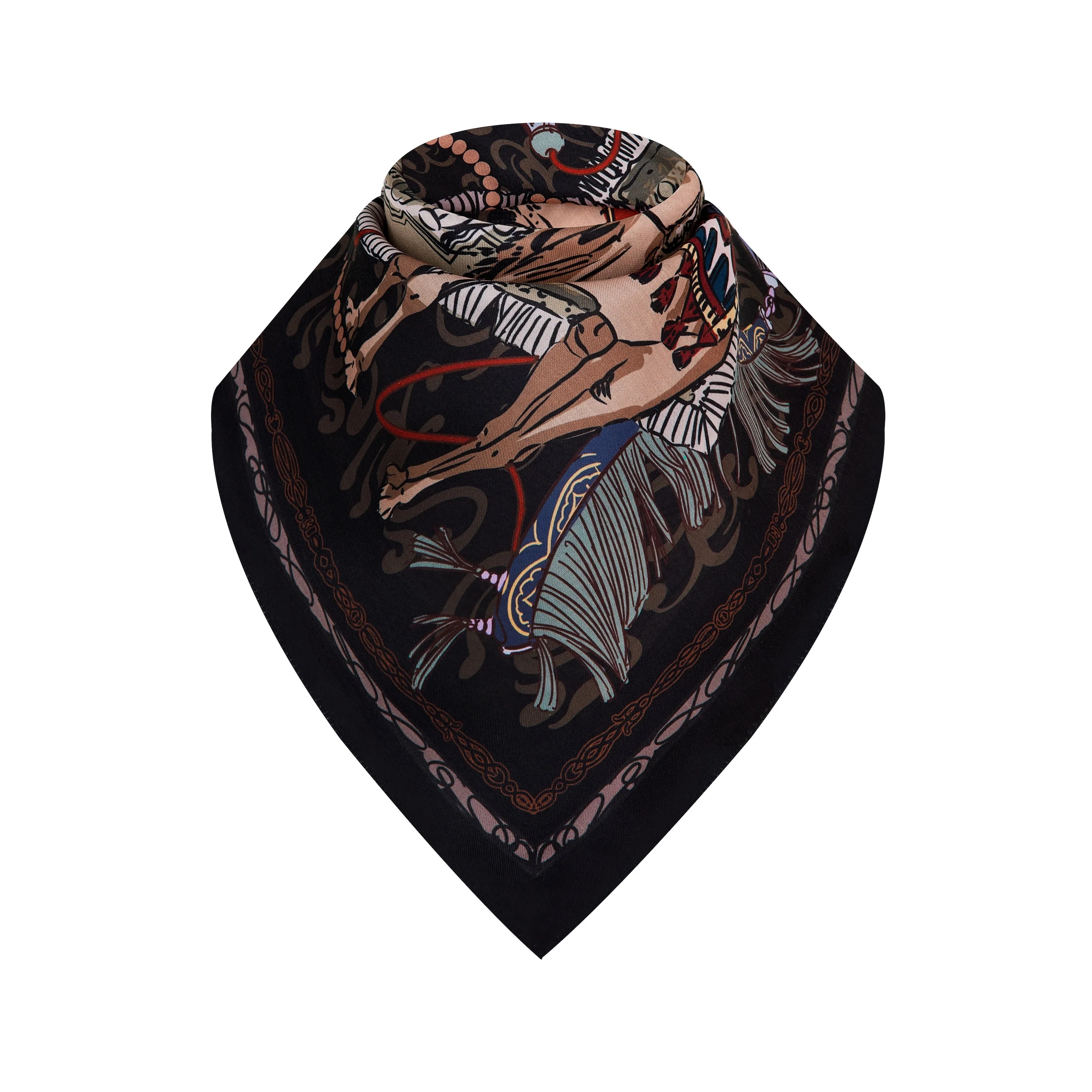 "yasmin v4"scarf black - Image 3