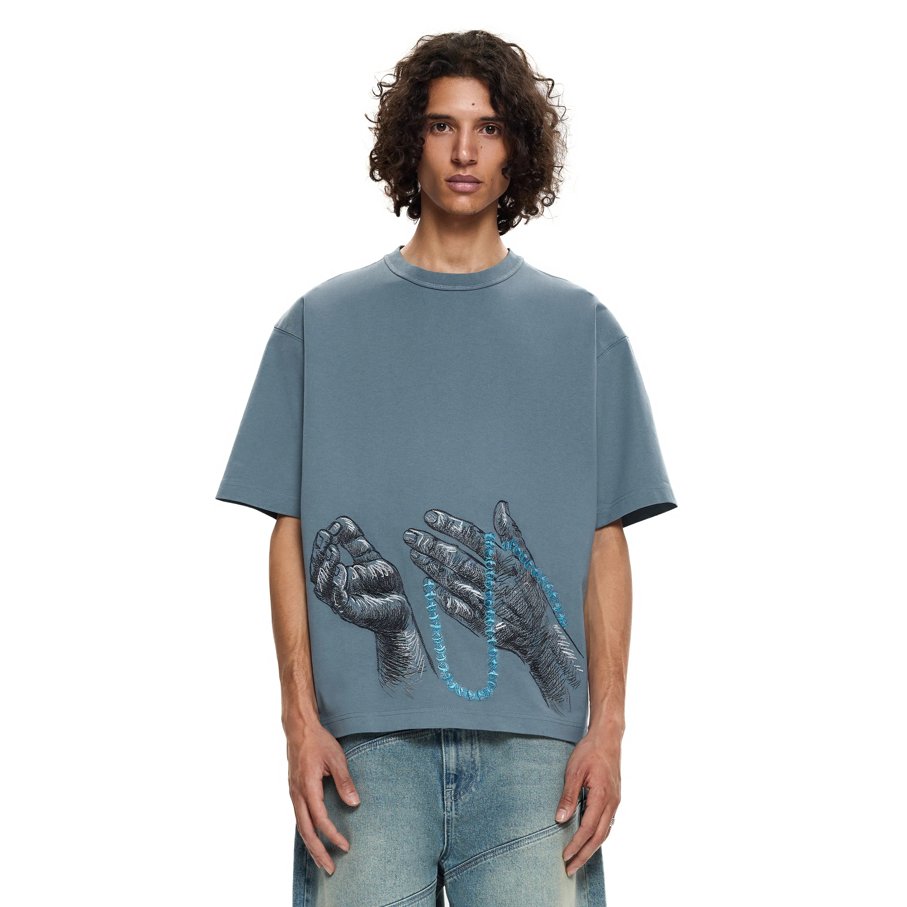 "yasmin v4" T Shirt blue - Image 6
