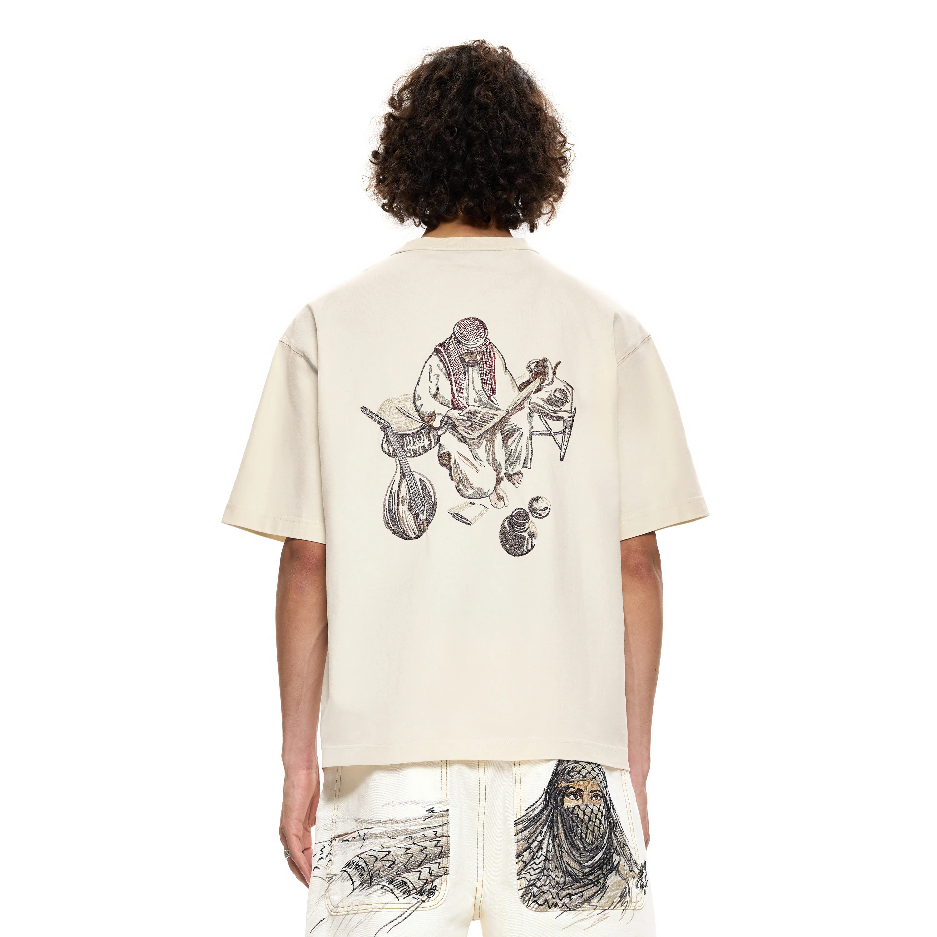 "yasmin v4" T Shirt creme - Image 7