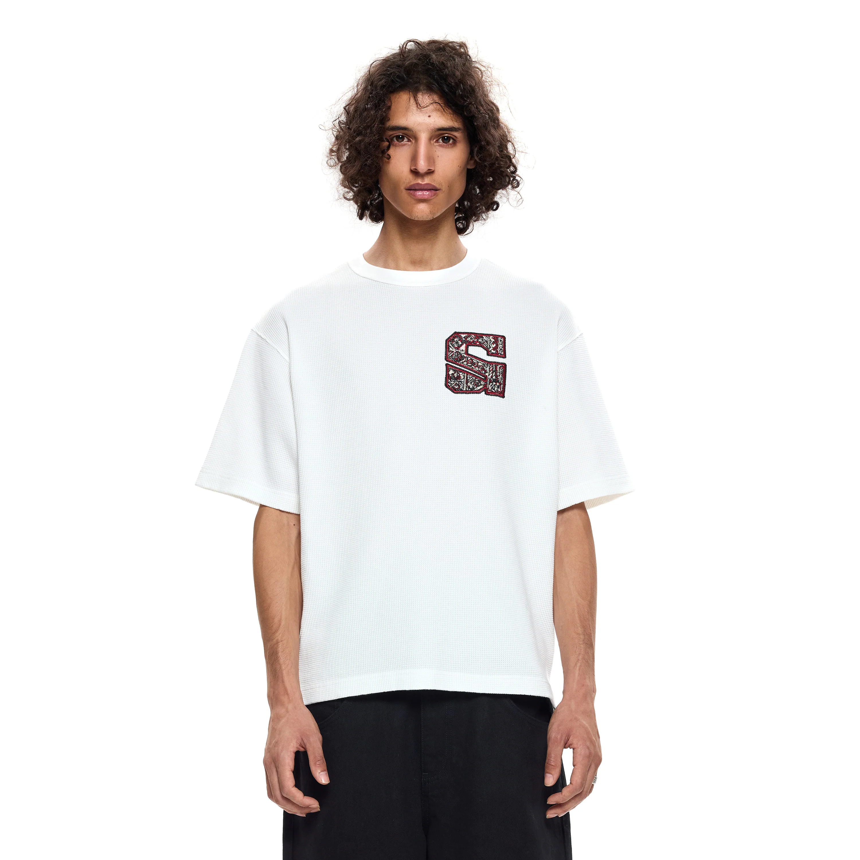 "yasmin v4" waffle T Shirt - Image 6
