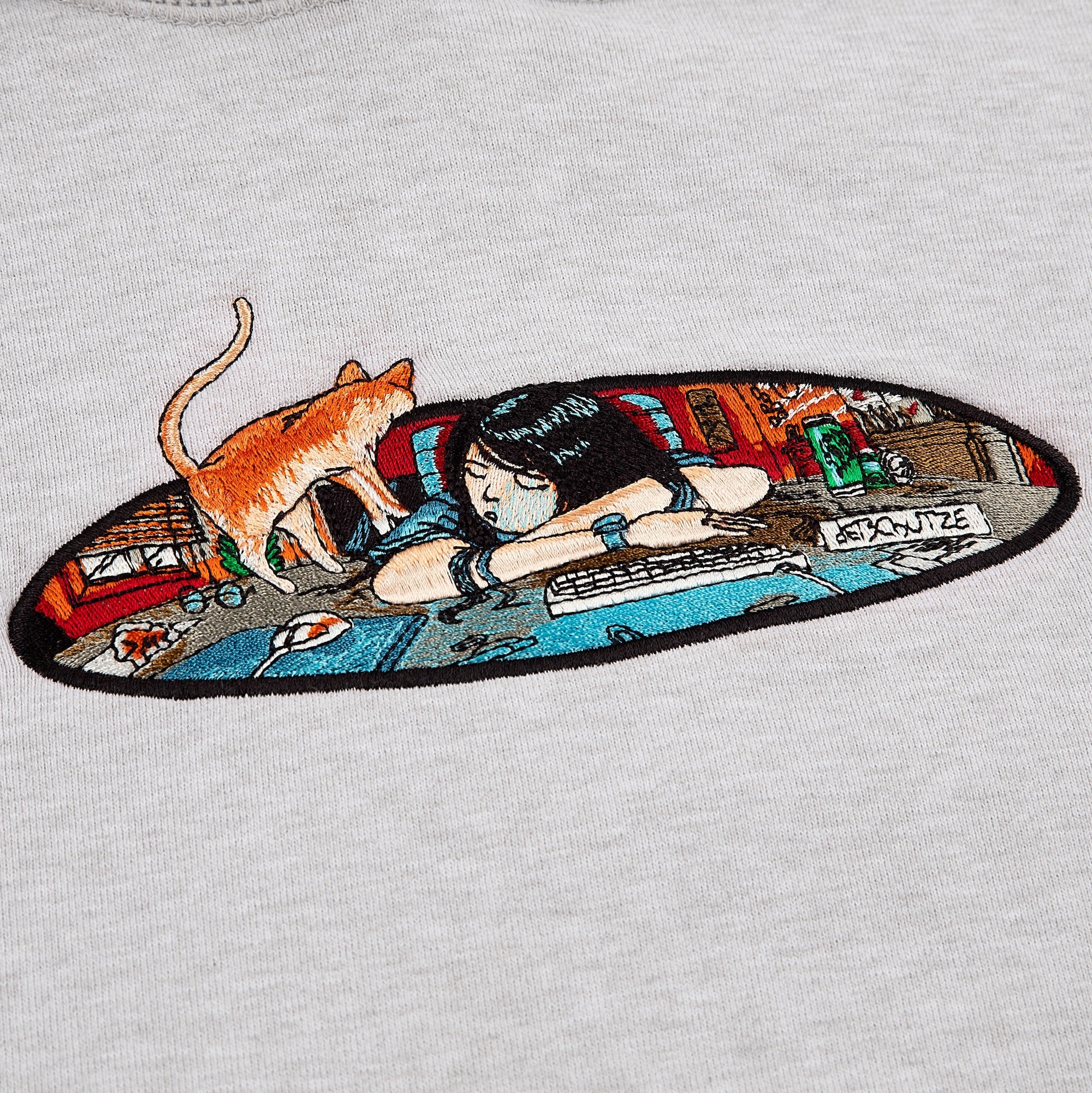 "zzzZzz" Hoodie grey melange - Image 3